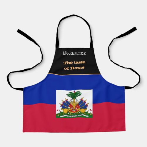 Taste of Home  Haitian Flag Haiti Cooking Apron