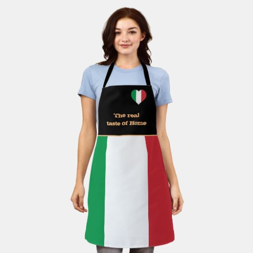 Taste of Home  Italian Flag Italy Cooking Apron