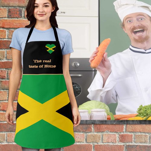 Taste of Home Jamaican Flag Jamaica Cooking Apron