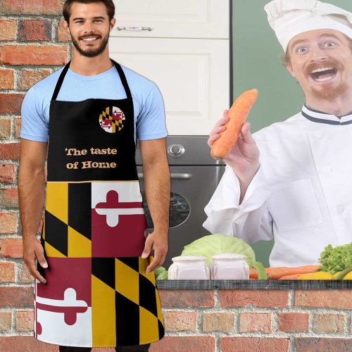 Taste of Home  Maryland Flag Maryland Cooking Apron