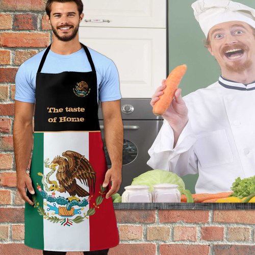 Taste of Home  Mexican Flag Mexico Cooking Apron