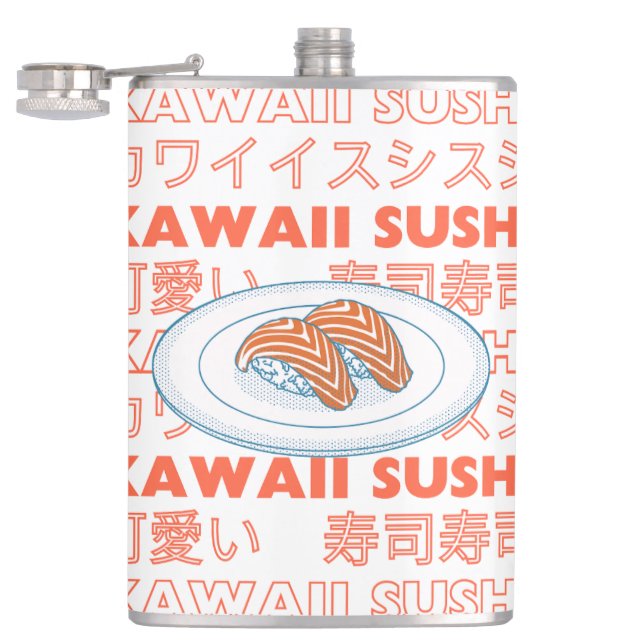 Taste of Japan Text & Sushi Flask (Opened)