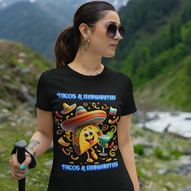 Taste of Mexico Tacos And Margaritas T-Shirt (Creator Uploaded)