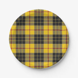 Taste of Scotland Clan MacLeod of Lewis Tartan Paper Plates