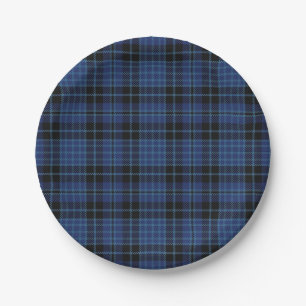 Taste of Scotland Clergy Tartan Plaid Paper Plates