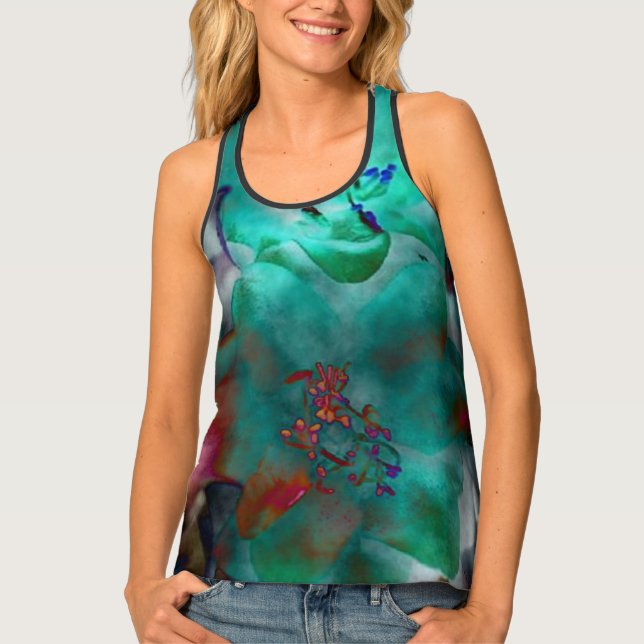 "Taste of the Orient" Racerback Tank Top (Front)