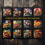 Taste of the World: 20XX International Beef Steak Calendar<br><div class="desc">Embark on a culinary journey around the globe with the 2025/2026 International Beef Steak Calendar! Each month features a mouthwatering Beef Steak inspired by a different country, showcasing unique flavors and ingredients from America to South Africa. From classic American Tomahawk Beef Steak to exotic Japanese Wagyu Beef Steak creations, this...</div>