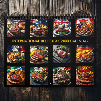 Taste of the World: 20XX International Beef Steak Calendar