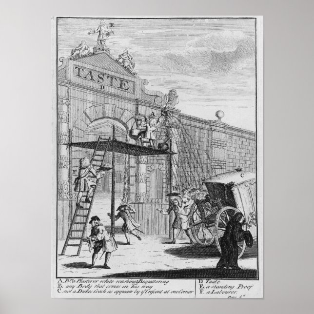 Taste, or Burlington Gate, 1732 Poster (Front)