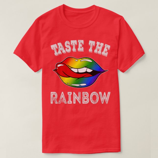 Taste the Rainbow 1  T-Shirt (Design Front)