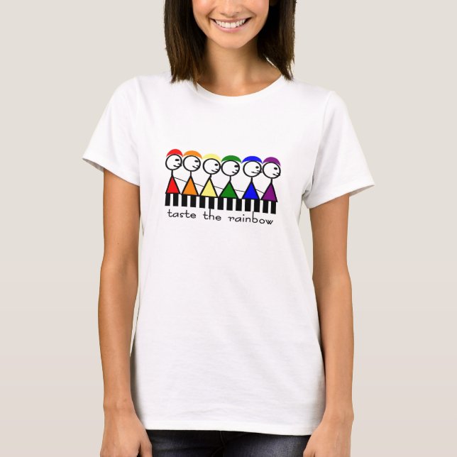 taste the rainbow T-Shirt (Front)