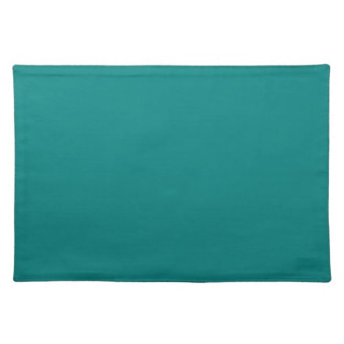 Tastefully Sophisticated Teal Color Placemat