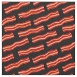 Tasty Bacon Strips Pattern Fabric