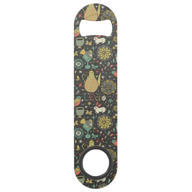 Tasty bright Tea Card Bar Key (Front)