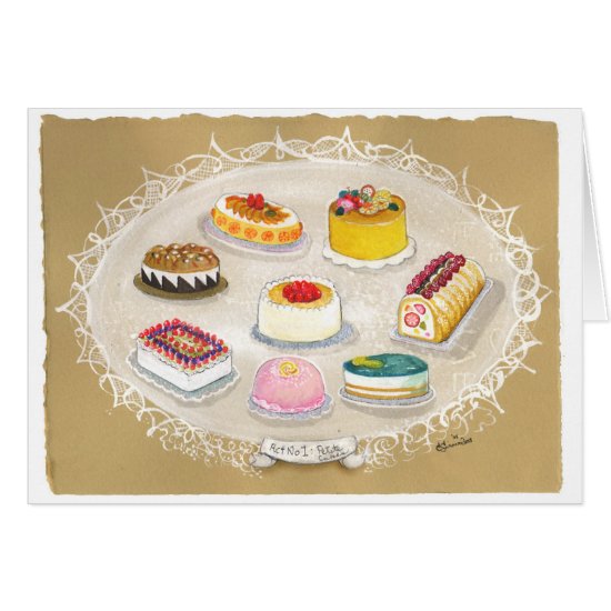 Tasty Cakes Petite Cakes Card