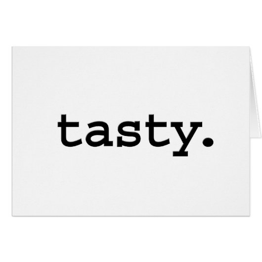 tasty. cards (Front Horizontal)