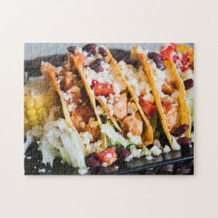 Tasty Chicken Tacos Jigsaw Puzzle