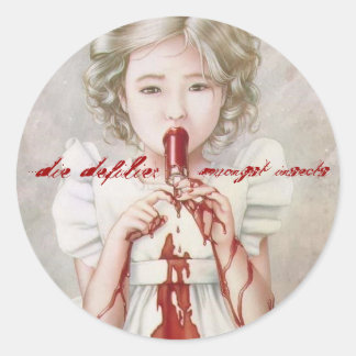 [tasty] classic round sticker