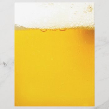 Tasty Cool Beer Letterhead by Beershop at Zazzle