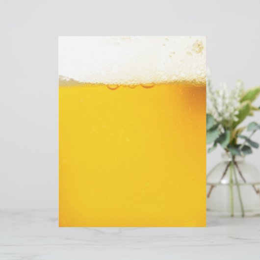 Tasty Cool Beer Letterhead (Standing Front)