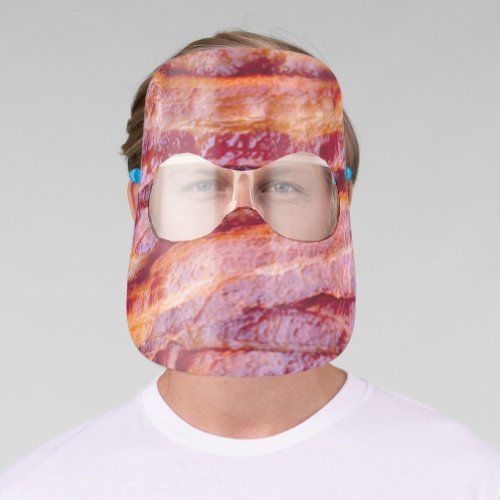 Tasty Crispy Bacon Face Shield