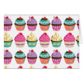 Tasty Cupcake Pattern Cards (Front Horizontal)