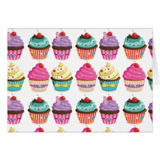 Tasty Cupcake Pattern Cards
