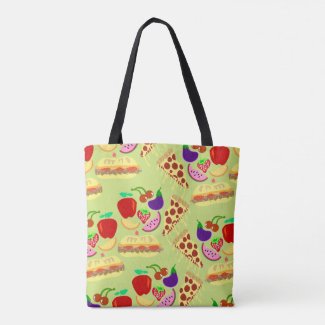 Tasty Cute Food Pattern Fun Tasty Design
