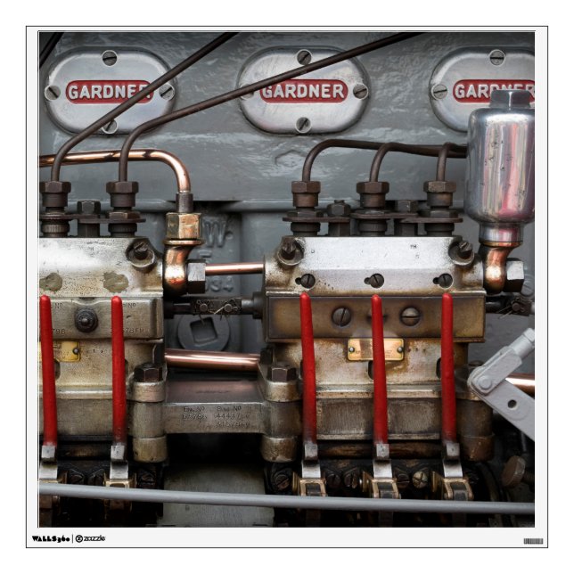 Tasty Diesel Wall Sticker (Front)