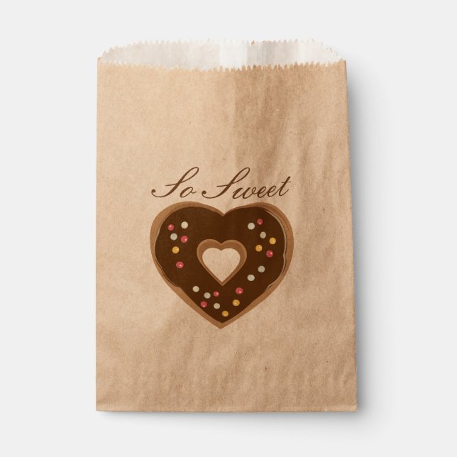 Tasty Donut Favor Bag (Front)