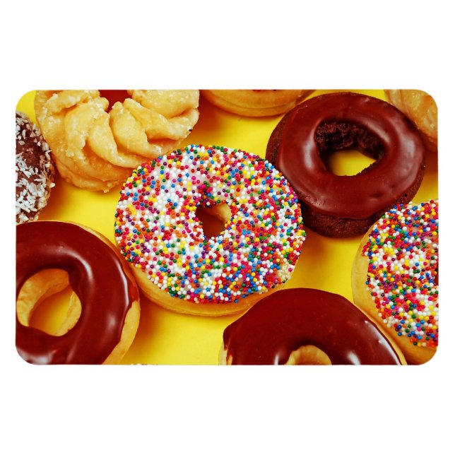 Tasty fresh donuts magnet (Horizontal)