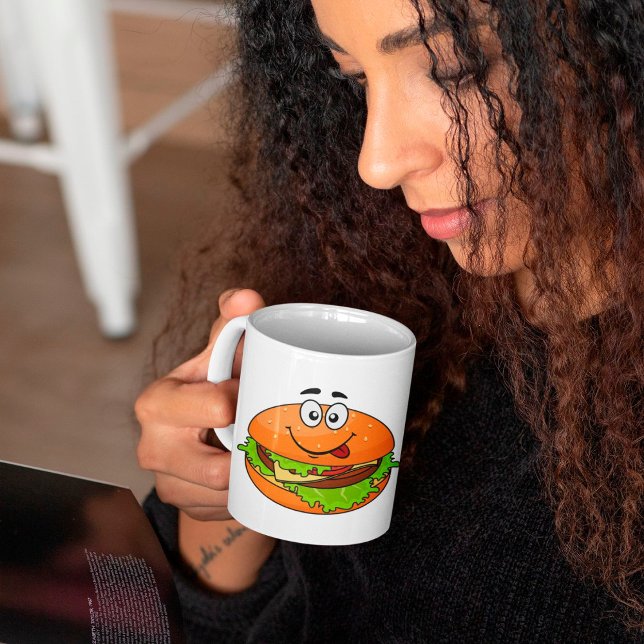 Tasty Hamburger Coffee Mug (Creator Uploaded)