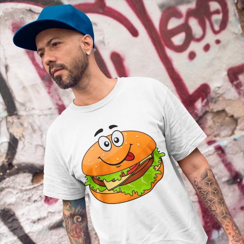 Tasty Hamburger T_Shirt