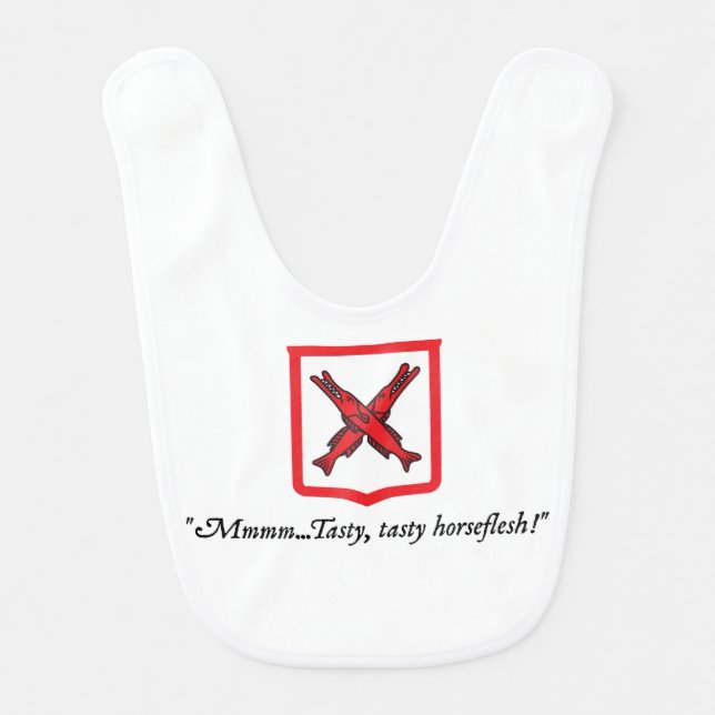 Tasty Horseflesh Bib (Front)