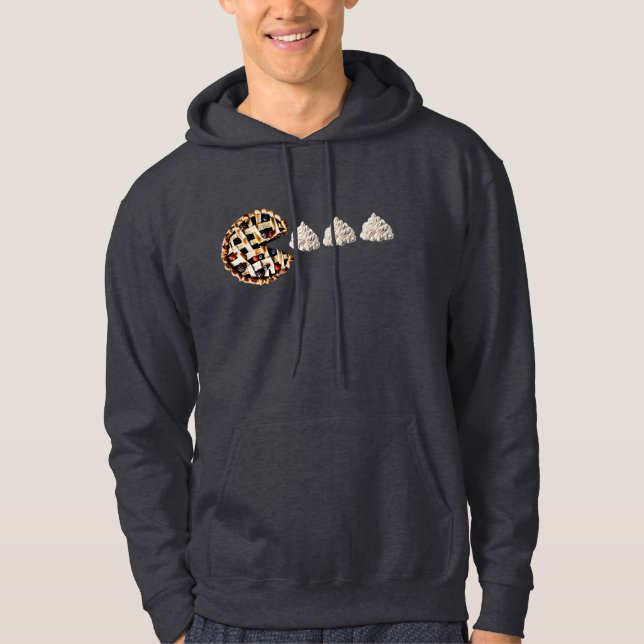 Tasty pie with whipped cream thanksgiving dessert  hoodie (Front)