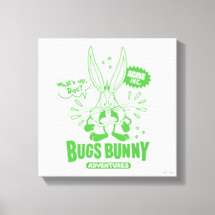 Tasty Retro BUGS BUNNY™ Canvas Print