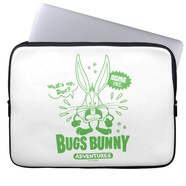 Tasty Retro BUGS BUNNY™ Laptop Sleeve (Front)