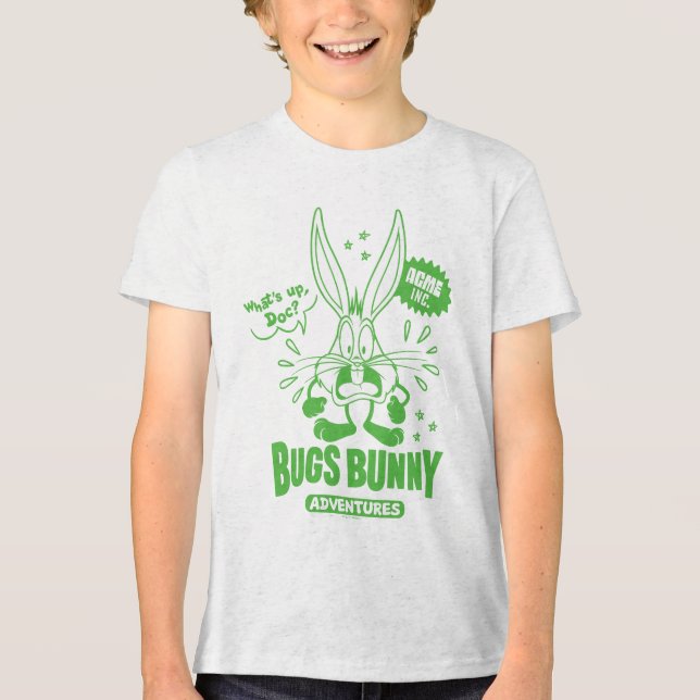 Tasty Retro BUGS BUNNY™ Tri-Blend Shirt (Front)