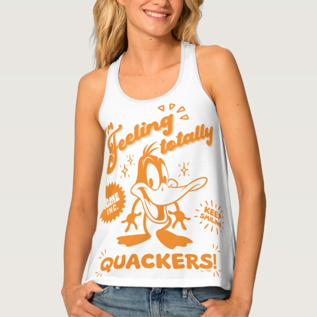 Tasty Retro DAFFY DUCK™ Tank Top (Front)