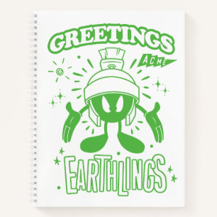 Tasty Retro MARVIN THE MARTIAN™ Notebook