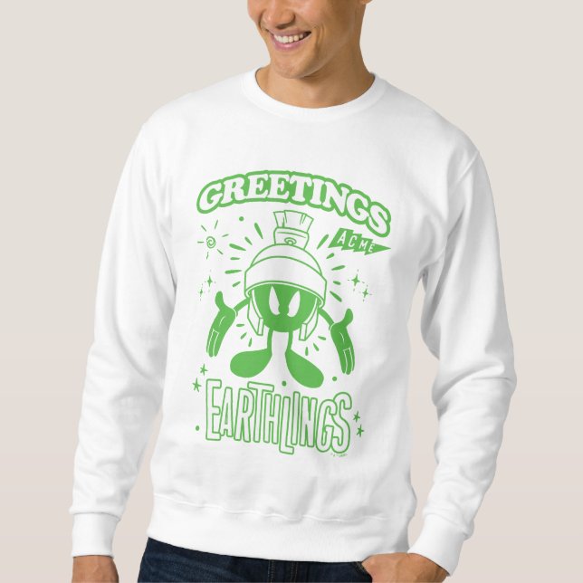 Tasty Retro MARVIN THE MARTIAN™ Sweatshirt (Front)