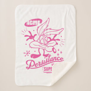 Tasty Retro WILE E. COYOTE™ Sherpa Blanket