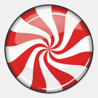 Peppermint Stickers | Zazzle