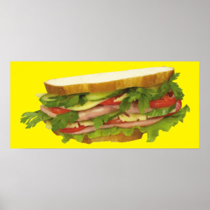 Tasty Sandwich Poster