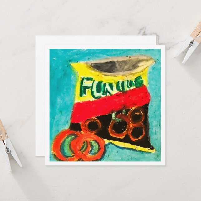 Tasty Snack Card (Front/Back In Situ)