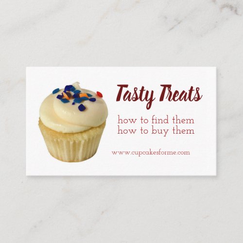 Tasty Treats Business Card