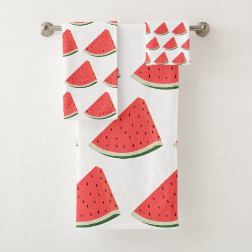 Tasty Watermelon _ Sweet Bath Towel Set