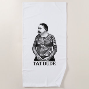 Tat Dude Beach Towel