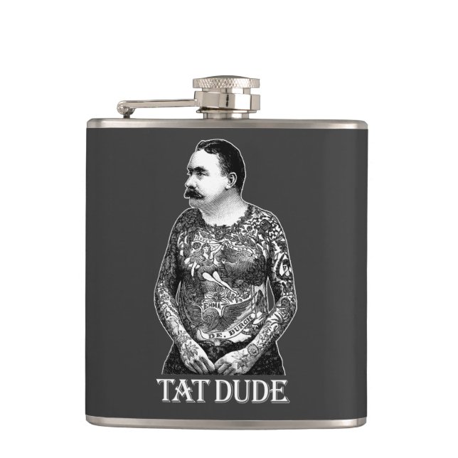 Tat Dude Flask (Front)