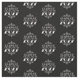 Tat-Style Class of 2027 Graduation Fabric